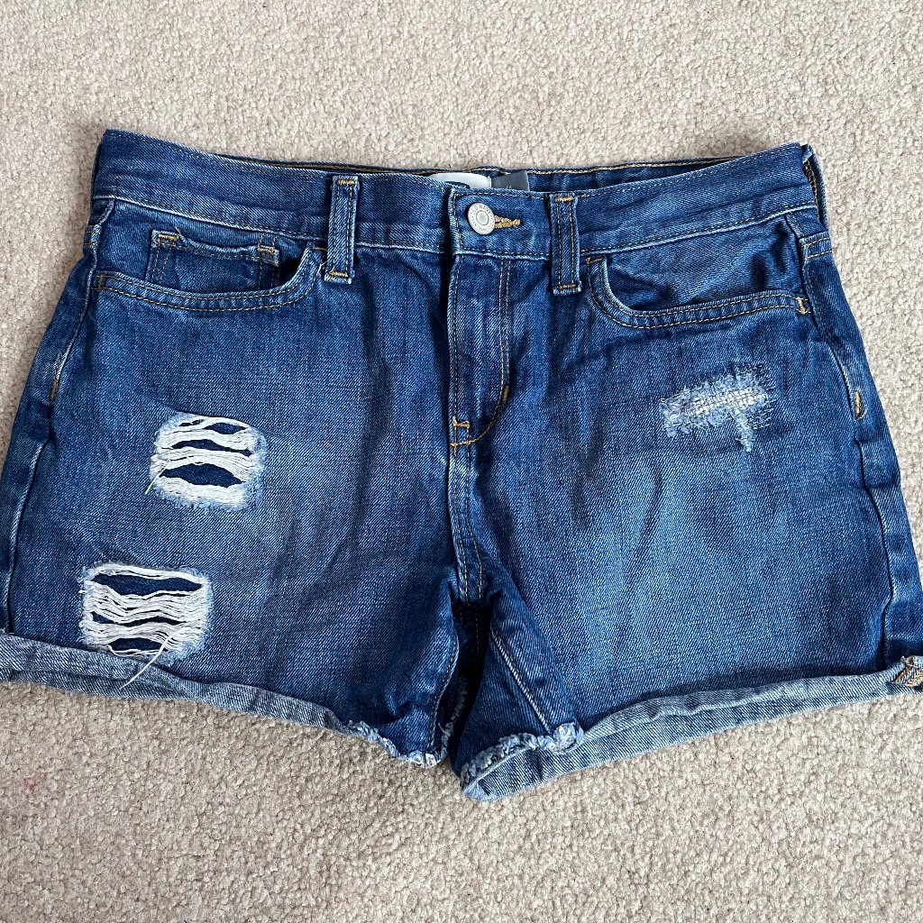 Girls Old Navy Ripped Jeans Shorts